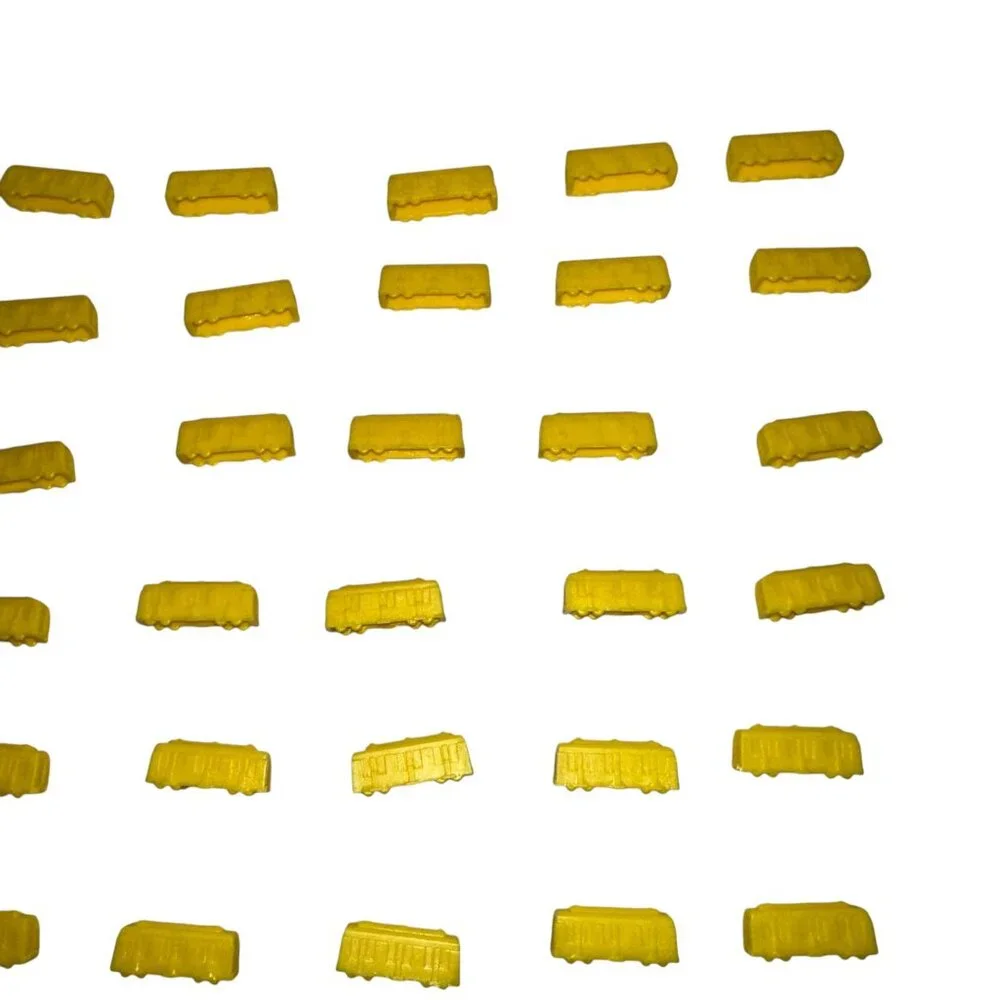 Days of Wonder Ticket to Ride Set of 48 Yellow Train Cars Replacement Parts